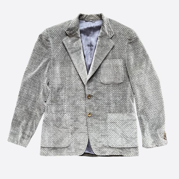 Louis Vuitton Monogram Velvet Blazer Jacket - Picture 1 of 8